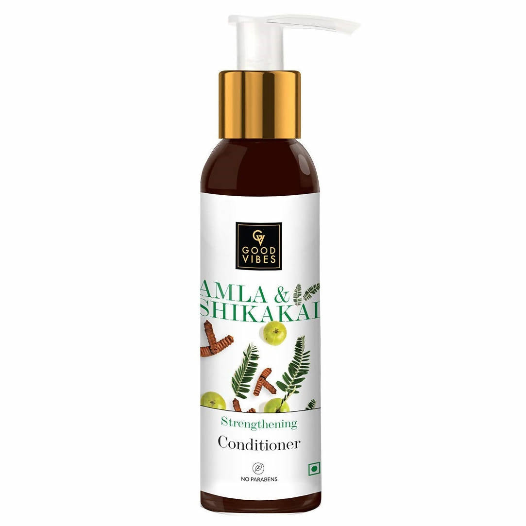 Good Vibes Amla & Shikakai Strengthening Conditioner | Grocsy