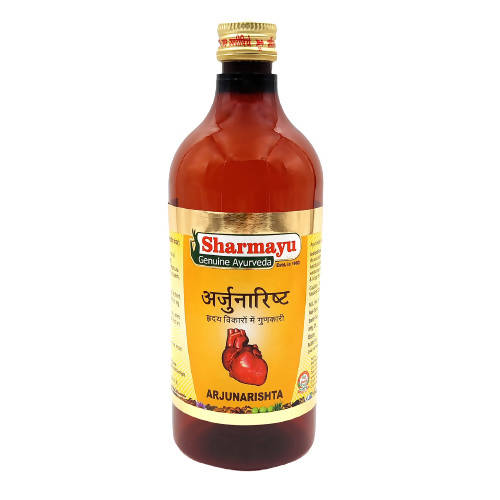 Sharmayu Ayurveda Arjunarishta Syrup | Grocsy
