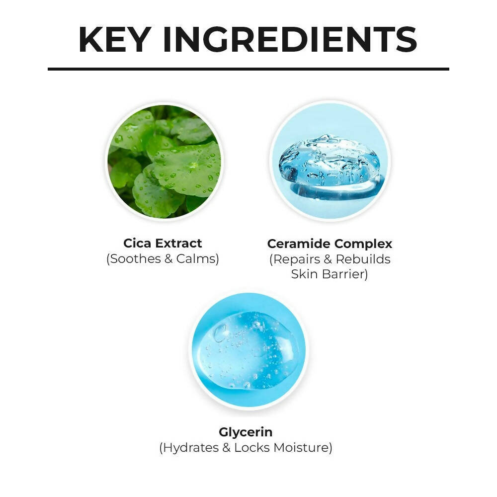 Dr. Sheth's Cica & Ceramide Oil-Free Moisturizer Deeply Hydrates & Nourishes, For Normal to Dry Skin | Grocsy