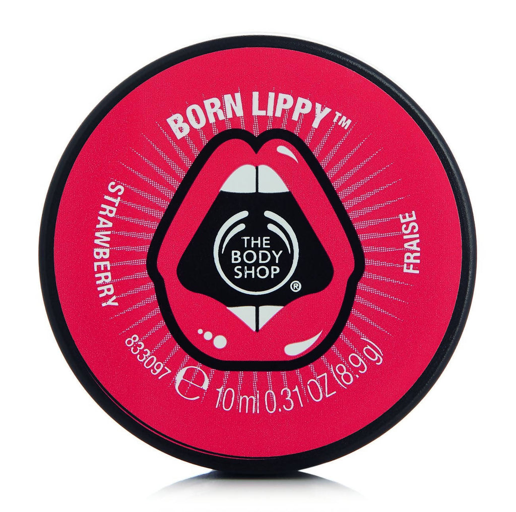 The Body Shop Born Lippy Pot Lip Balm - Strawberry | Grocsy