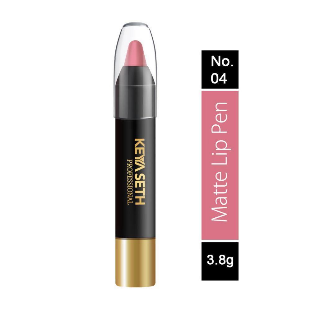 Keya Seth Aromatherapy Professional Matte Lip Pen - Duskey Rose | Grocsy