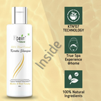 Ktein Natural 100% Plant Derived Keratin Shampoo & Conditioner Combo | Grocsy