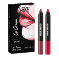 Love Earth Lip Crayon Non-Transfer Lipstick - Deeps | Grocsy
