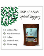 Asavi Handcrafted Spiced Jaggery | Grocsy