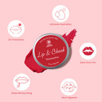 Korus Essential Watermelon Lip & Cheek Tint Balm | Grocsy