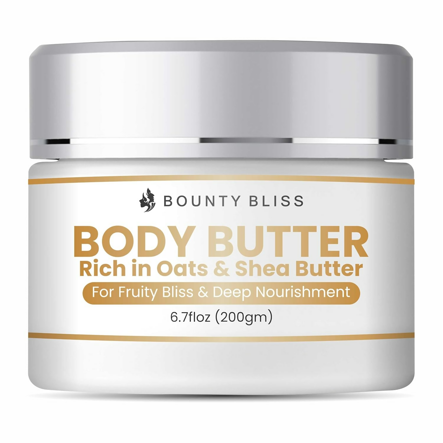 Bounty Bliss Oats & Shea Body Butter Cream - Nourishing Moisturizer | Grocsy