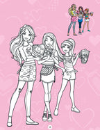 Dreamland Publications Barbie Copy Colouring Book : Children Drawing, Painting & Colouring Book | Grocsy
