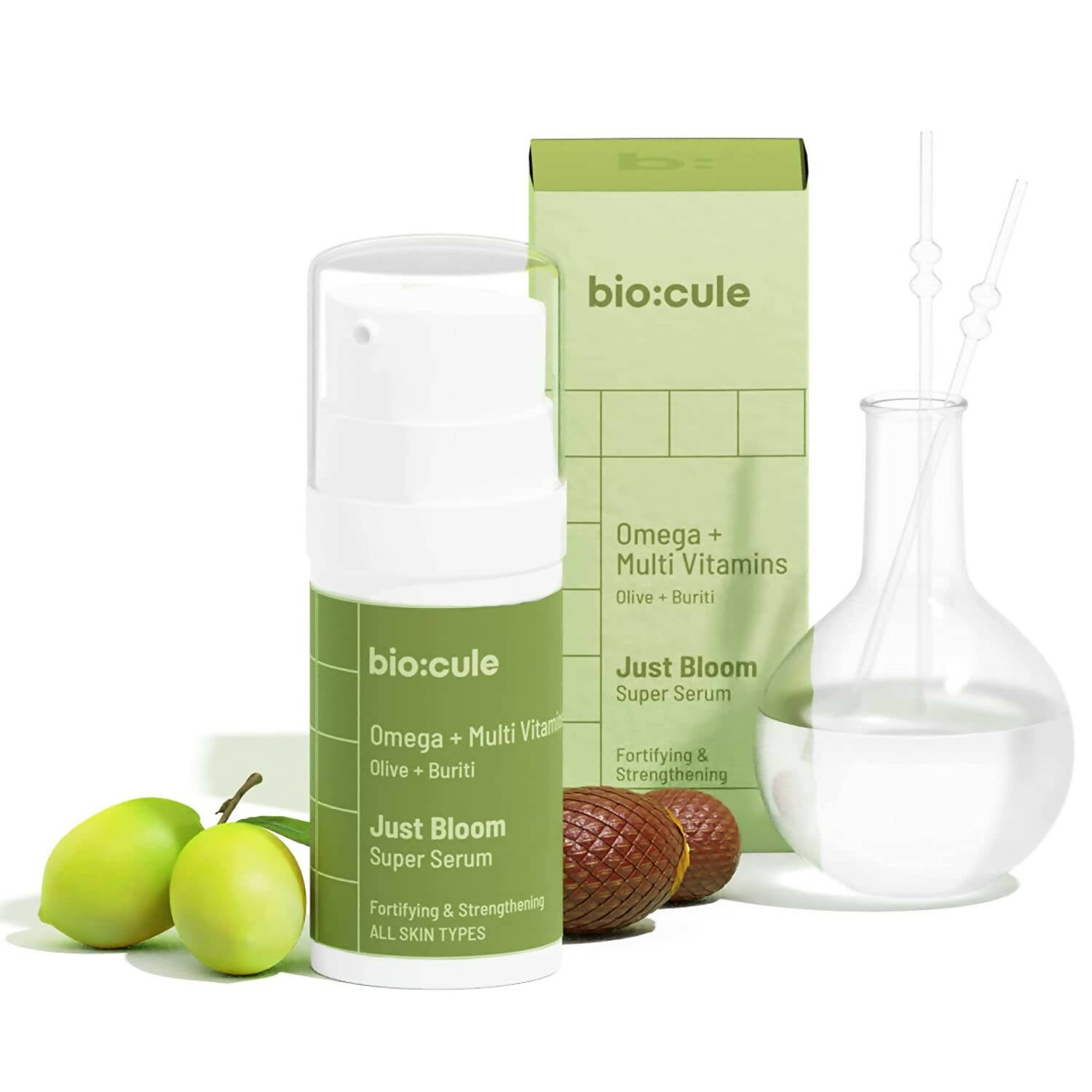 Biocule Just Bloom Super Fortifying Face Serum | Grocsy
