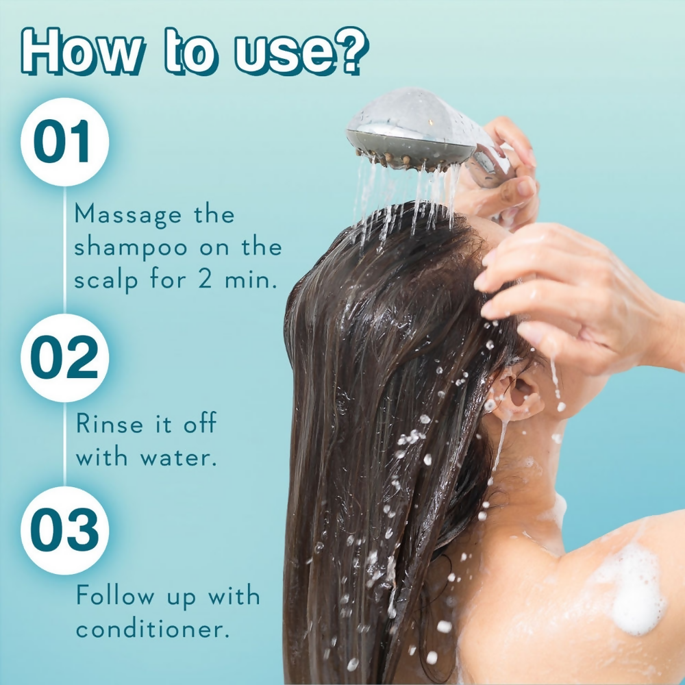 WishCare Aha Bha Anti-Dandruff Shampoo | Grocsy