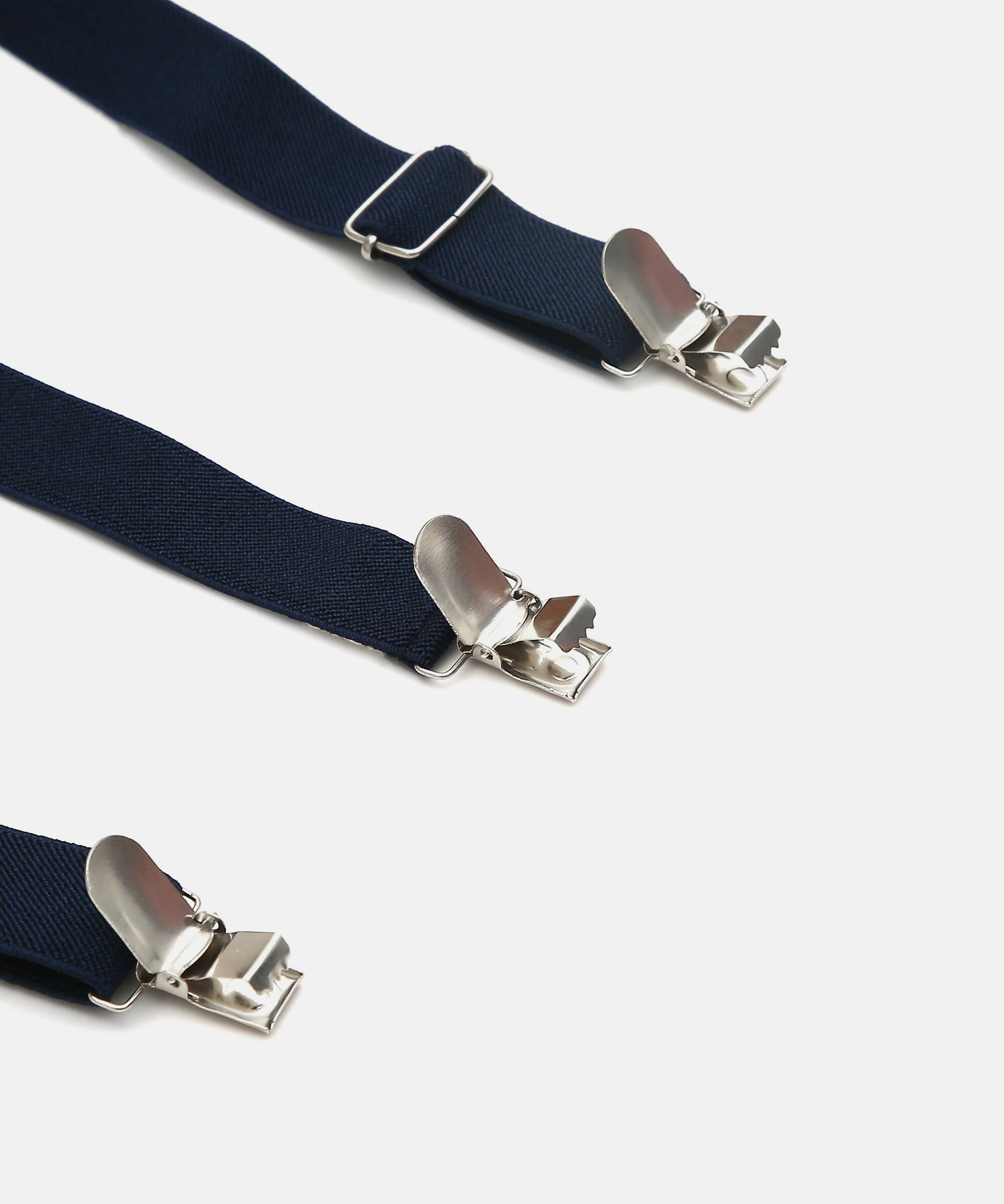 Manet Boys Solid Suspenders - Navy Blue | Grocsy