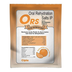 Cipla Ors Prolyte Sachet Orange Flavor | Grocsy