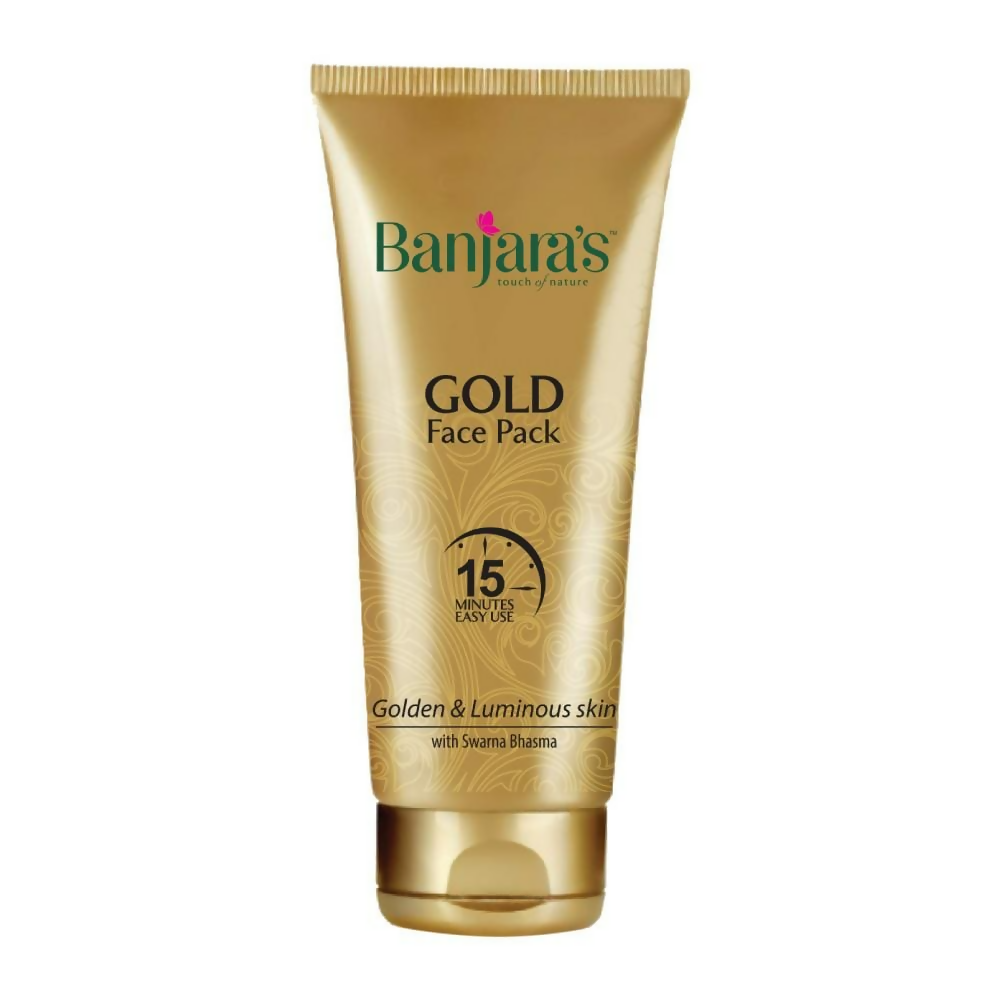 Banjara's 15 Minutes Gold Face Pack | Grocsy