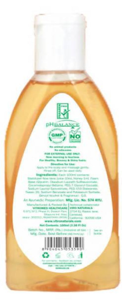 Vitro Naturals Aloe Tearless Shampoo | Grocsy
