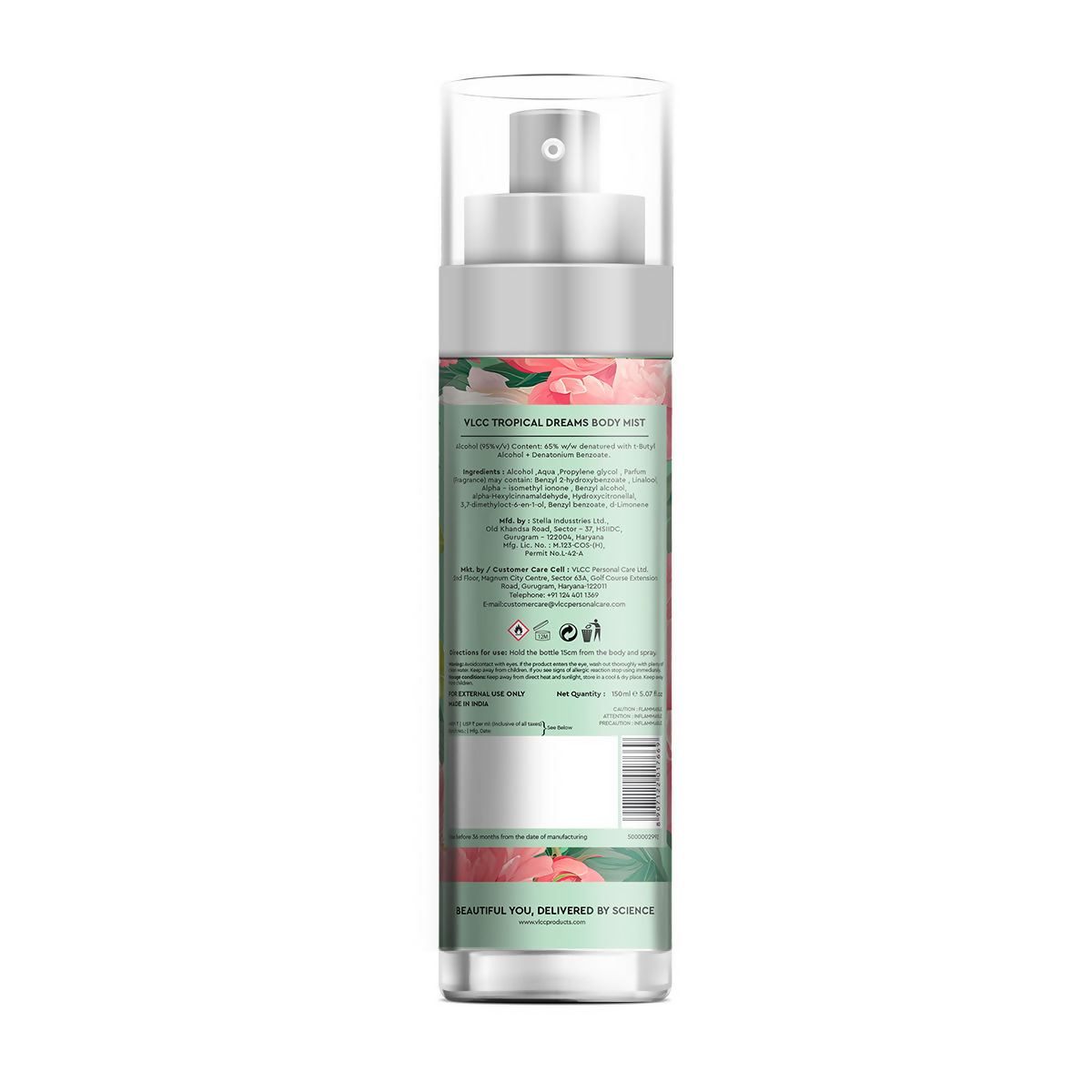 VLCC Body Mist Fragrance - Tropical Dreams | Grocsy