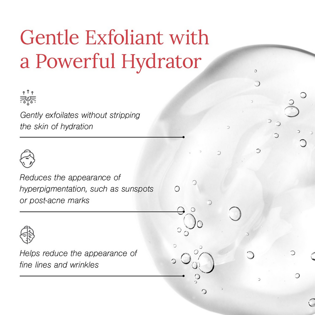Juicy Chemistry 5% Lactic Acid + 3% Flower Acids Face Serum | Grocsy