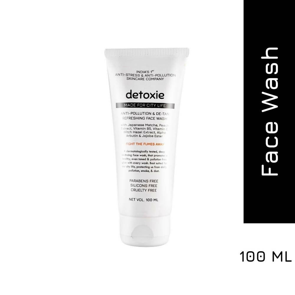 Detoxie Anti-Pollution & De-Tan Refreshing Face Wash | Grocsy