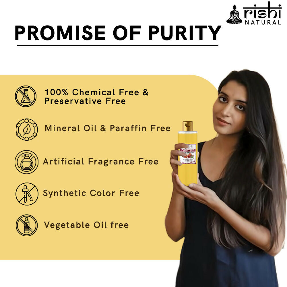 Rishi Natural Jojoba Oil Wood-Pressed | Grocsy