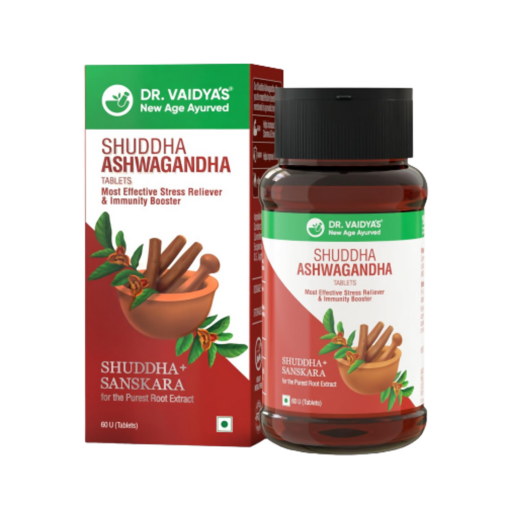 Dr. Vaidya's Shuddha Ashwagandha Tablets | Grocsy