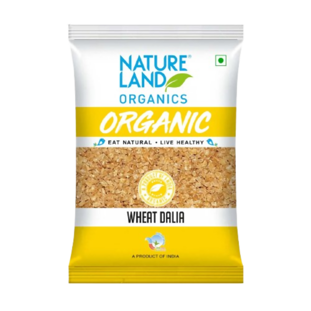 Nature Land Organics Wheat Dalia | Grocsy