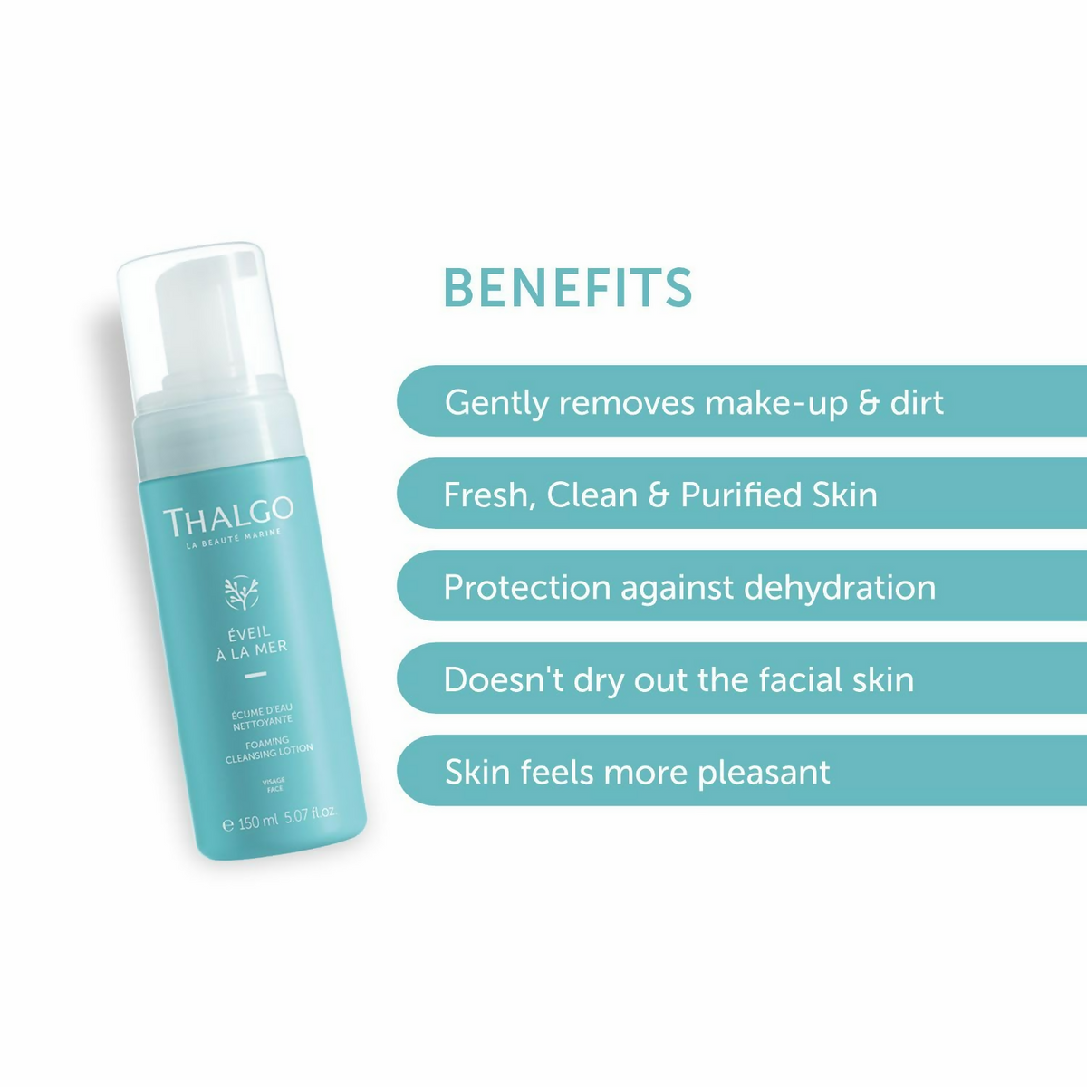 Thalgo Foaming Cleansing Lotion - Gentle Face Wash | Grocsy