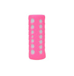 Safe-O-Kid Silicone Baby Feeding Bottle Cover Cum Sleeve for Insulated Protection 250mL- Pink | Grocsy