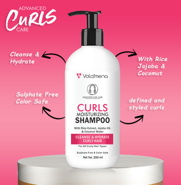 Volamena Curly Hair Moisturizing Shampoo | Grocsy