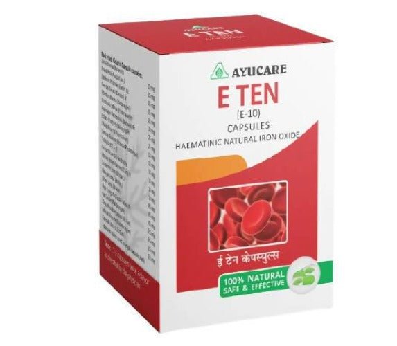 Ayucare E Ten (E-10) Capsules | Grocsy