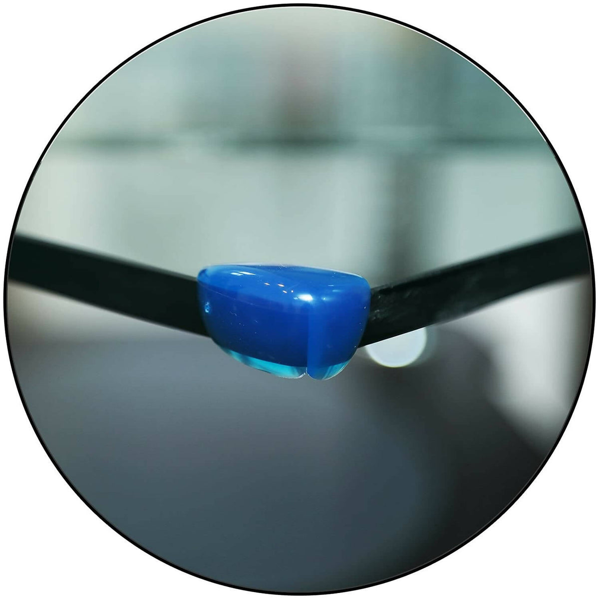 Safe-O-Kid Tear Drop Corner Caps, Blue For Kids Protection | Grocsy