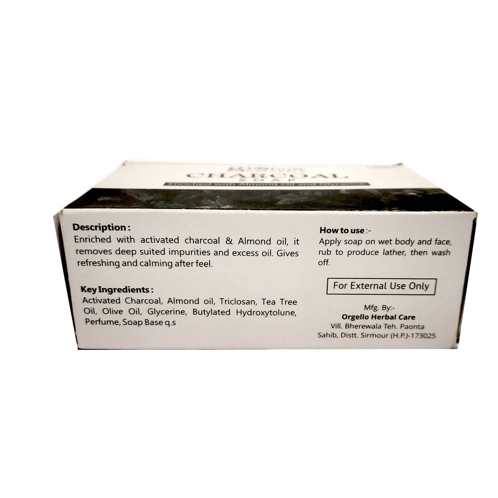 Globus Naturals Charcoal Soap | Grocsy