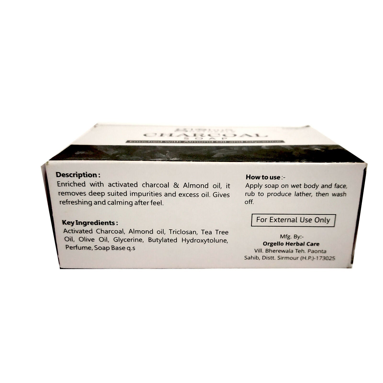 Globus Naturals Charcoal Soap | Grocsy