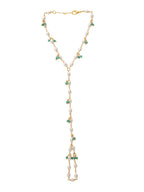 Ruby Raang Multi Pearl & Stone Haath Phool | Grocsy