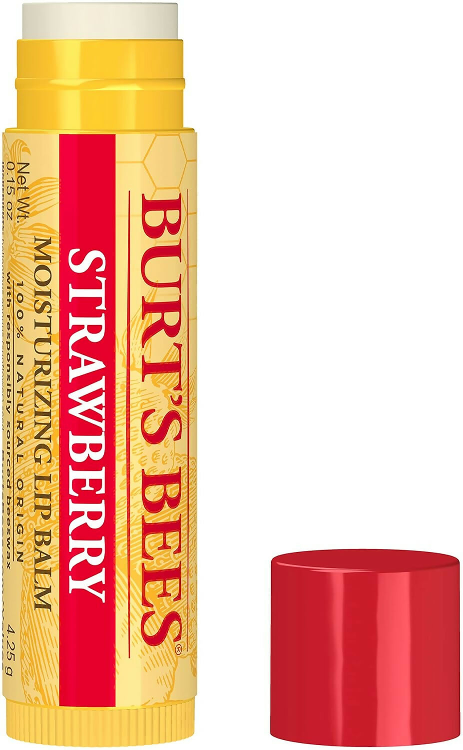 Burt's Bees Moisturizing Lip Balm - Strawberry | Grocsy
