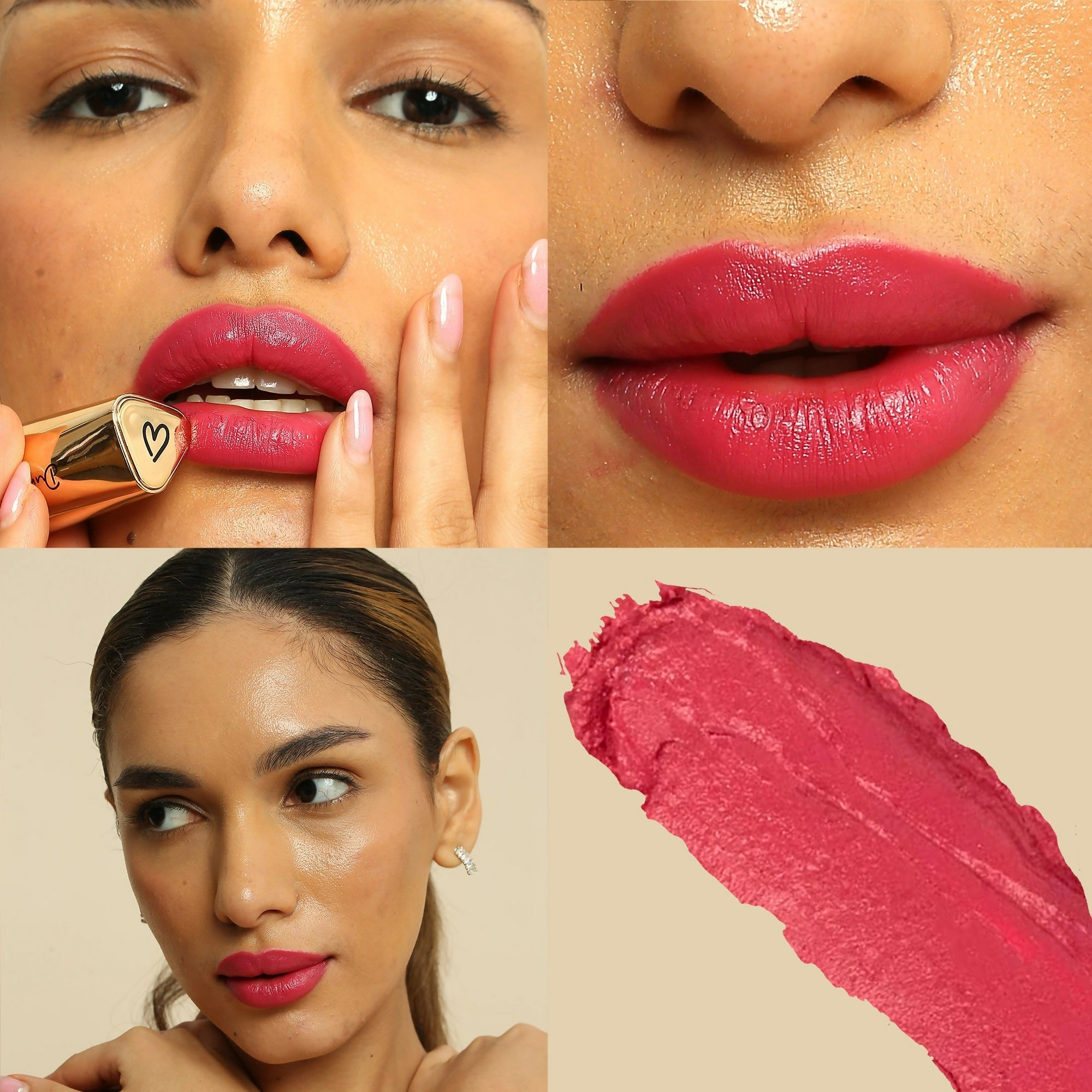 Dunamiss Camilla Soft Fuchsia Satin Lipstick | Grocsy