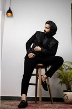 Alish - Embroidered Blazer by Hilo Design | Grocsy
