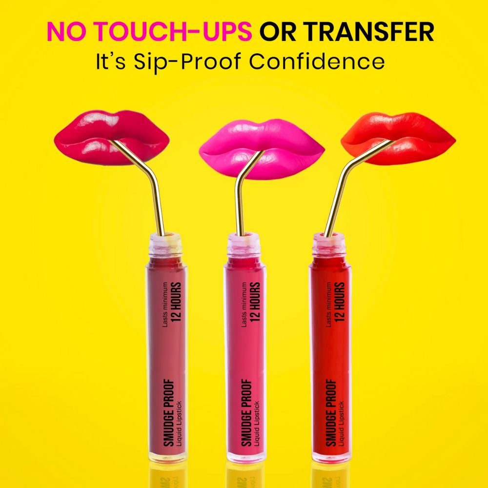 NY Bae Smudge Proof Liquid Lipstick - Blush Bloom 01 | Grocsy