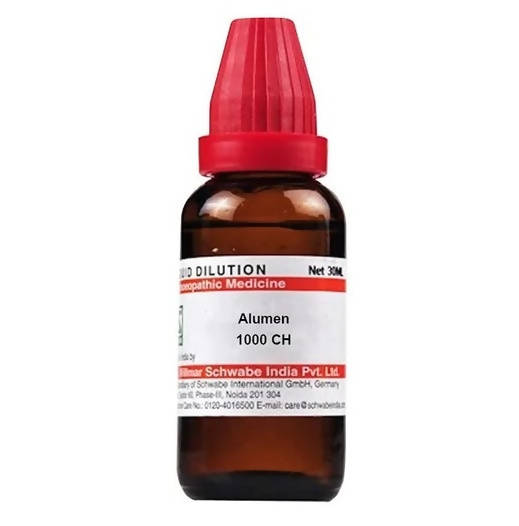 Dr. Willmar Schwabe India Alumen Dilution | Grocsy