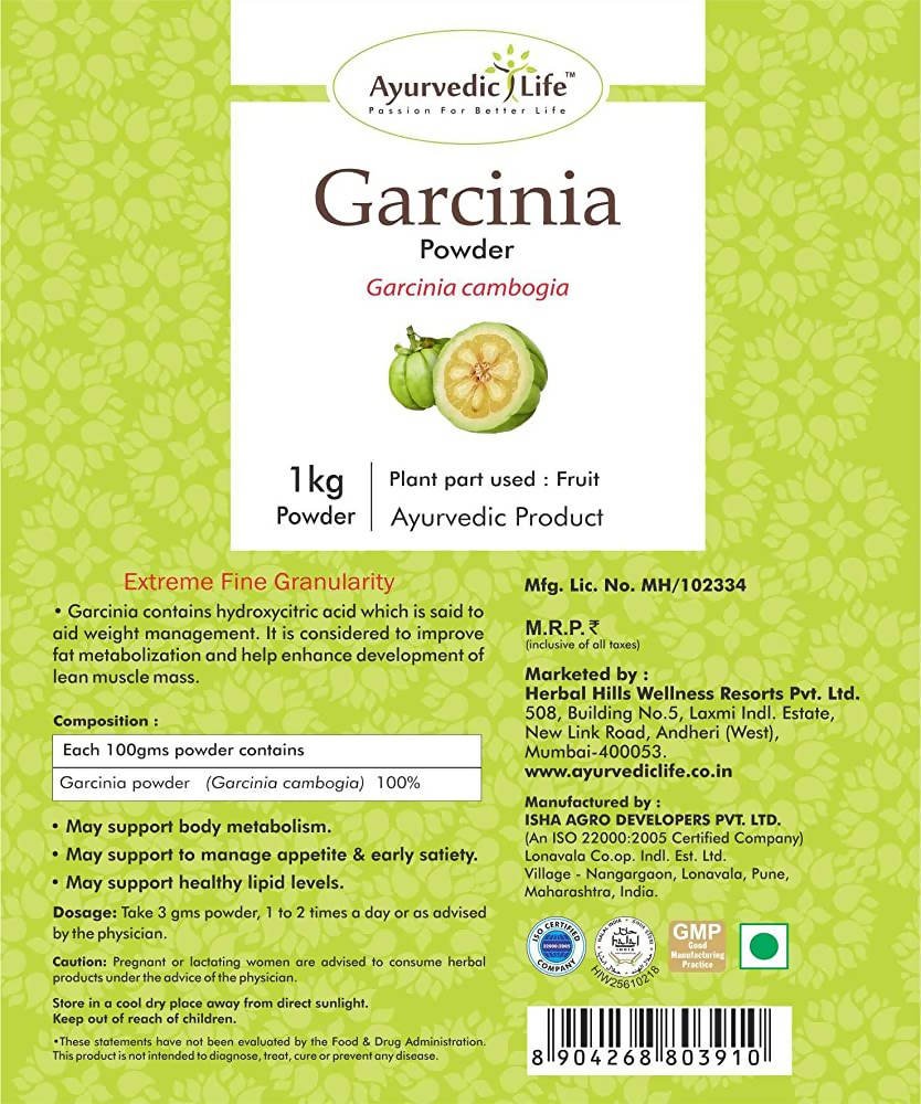 Ayurvedic Life Garcinia Powder | Grocsy