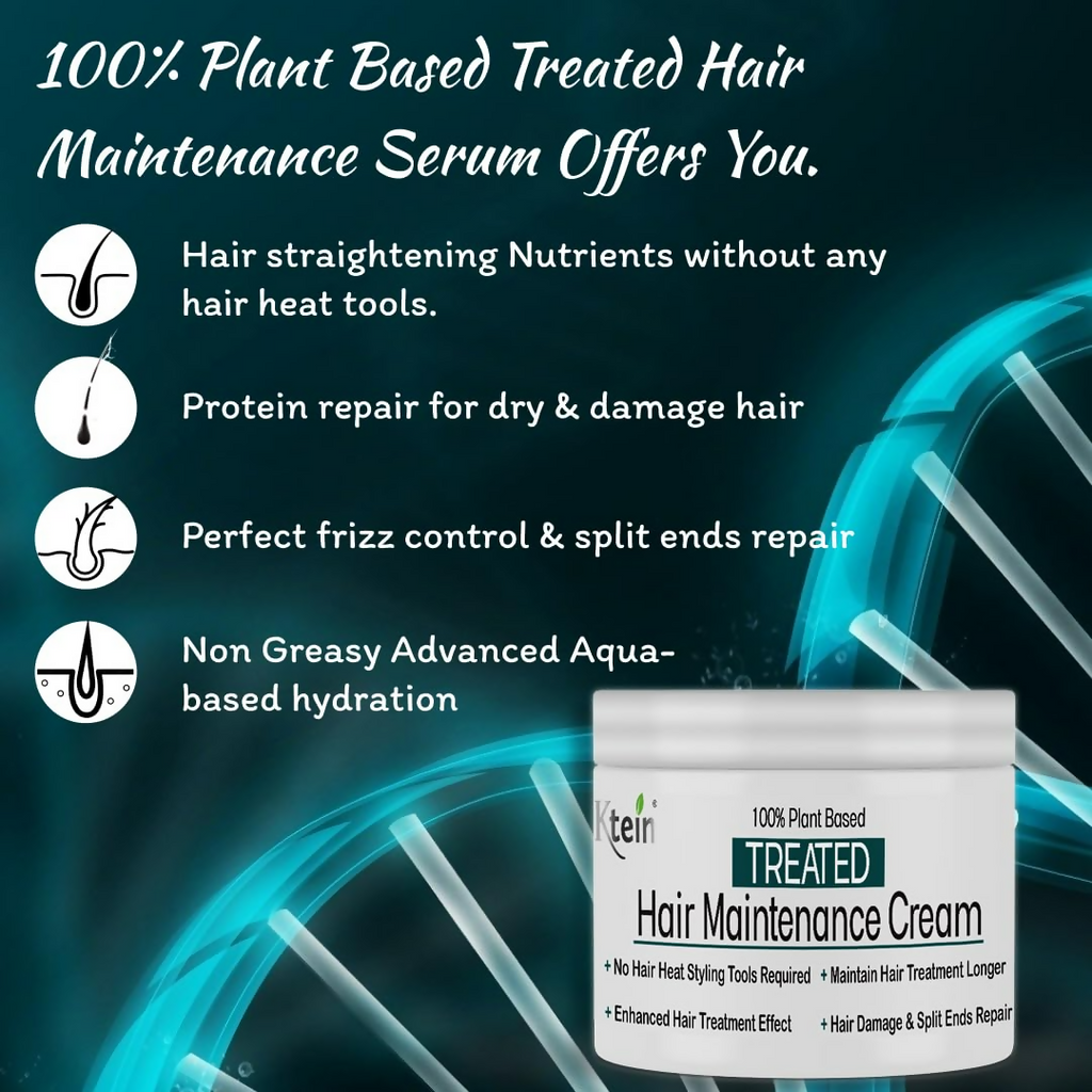 Ktein 100% Plant Based Treated Hair Maintenance Cream Natural | Grocsy