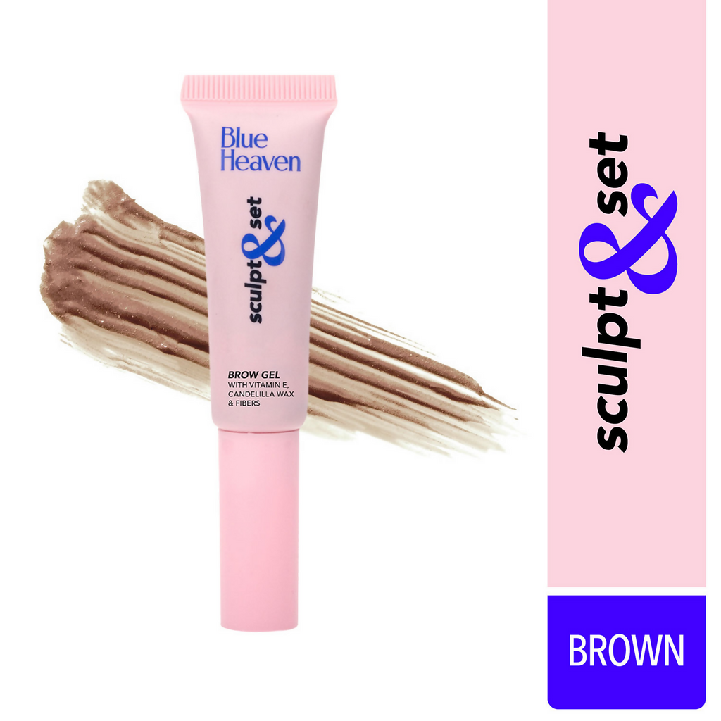 Blue Heaven Sculpt & Set Eyebrow Gel - Brown | Grocsy