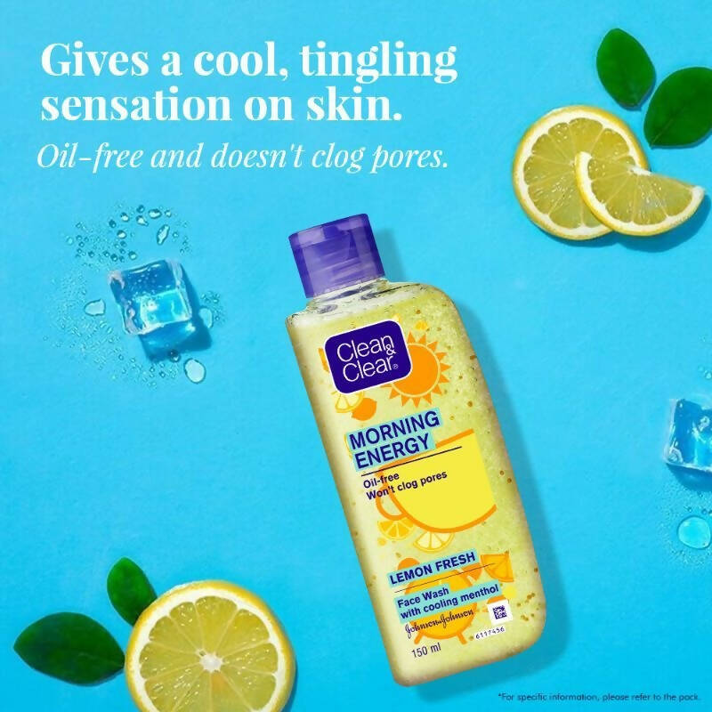 Clean & Clear Morning Energy Lemon Fresh Face Wash | Grocsy