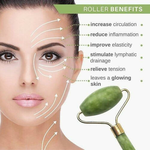 Favon Facial Roller for Face, Neck Toning, Firming and Serum Application | Grocsy