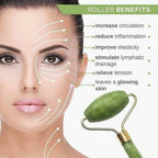 Favon Facial Roller for Face, Neck Toning, Firming and Serum Application | Grocsy