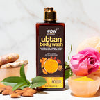 WOW Skin Science Ubtan & Ceramide Body Wash For Revives Dull Skin, Exfoliates and Softens | Grocsy