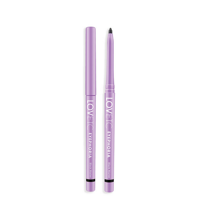 LOVETC Eyephoria Longwear Smudge-Proof Retractable Kajal - Black Matter | Grocsy