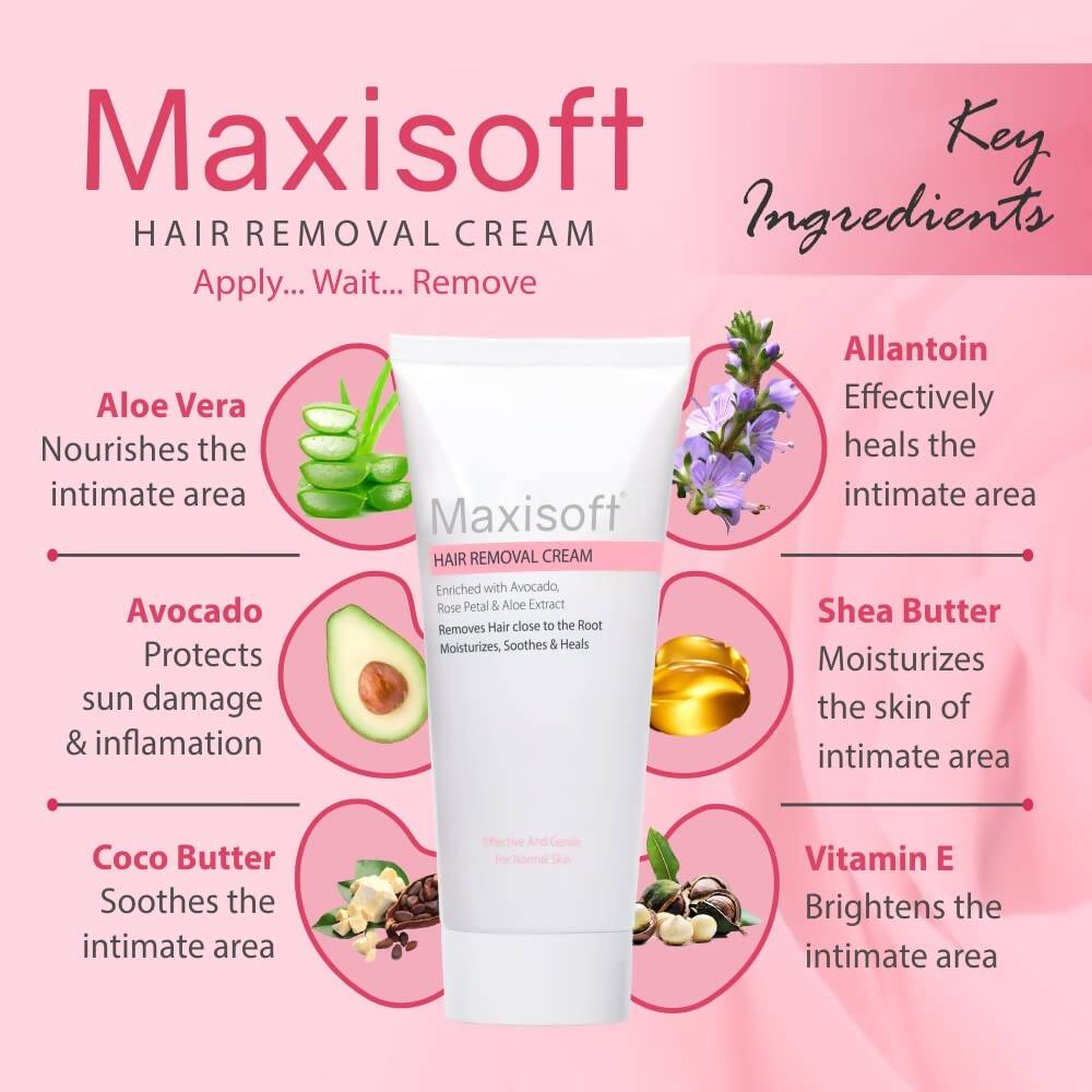 Maxisoft Hair Removal Cream | Grocsy