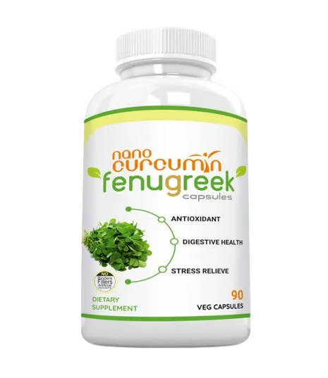 Ramini Bio Nutrition Nano Curcumin with Fenugreek Veg Capsules | Grocsy