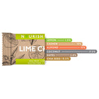 Nourish Organics Lime Chia Bar | Grocsy