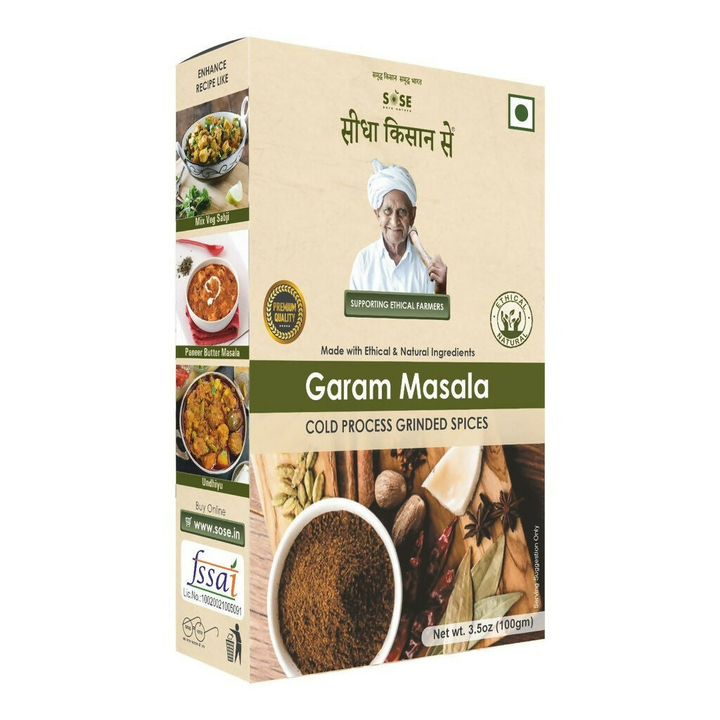 Gir Sidha Kisan Se Natural Garam Masala | Grocsy