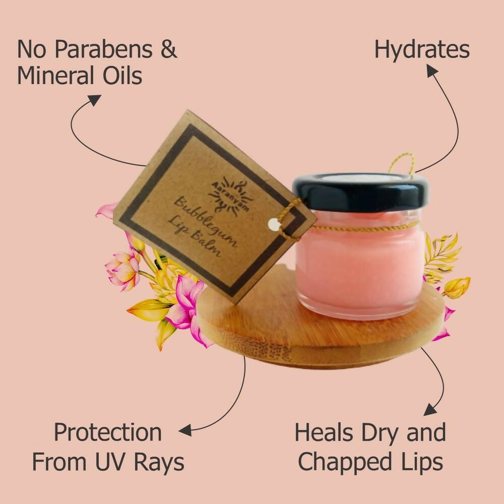 Aaranyam Bubble Gum Lip Balm | Grocsy