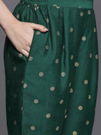 Ahalyaa Women's Traditional wear Kurta Set - Green | Grocsy